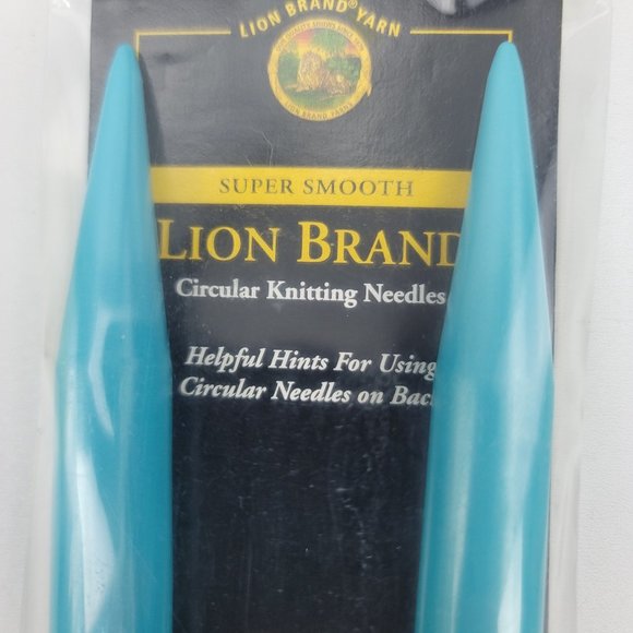 New Lion Brand Circular Knitting Needles Size US 19 (15 mm) 29" (75 cm) Long - Picture 3 of 6